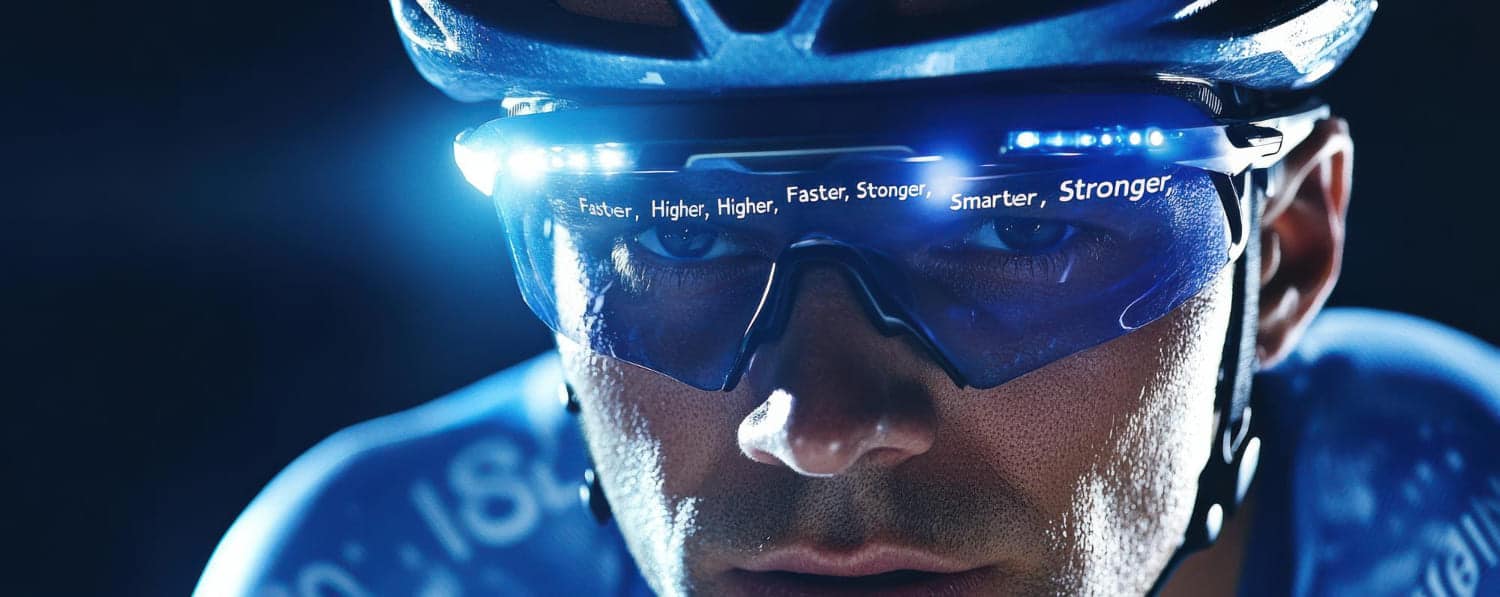 Gafas de luminoterapia para deportistas